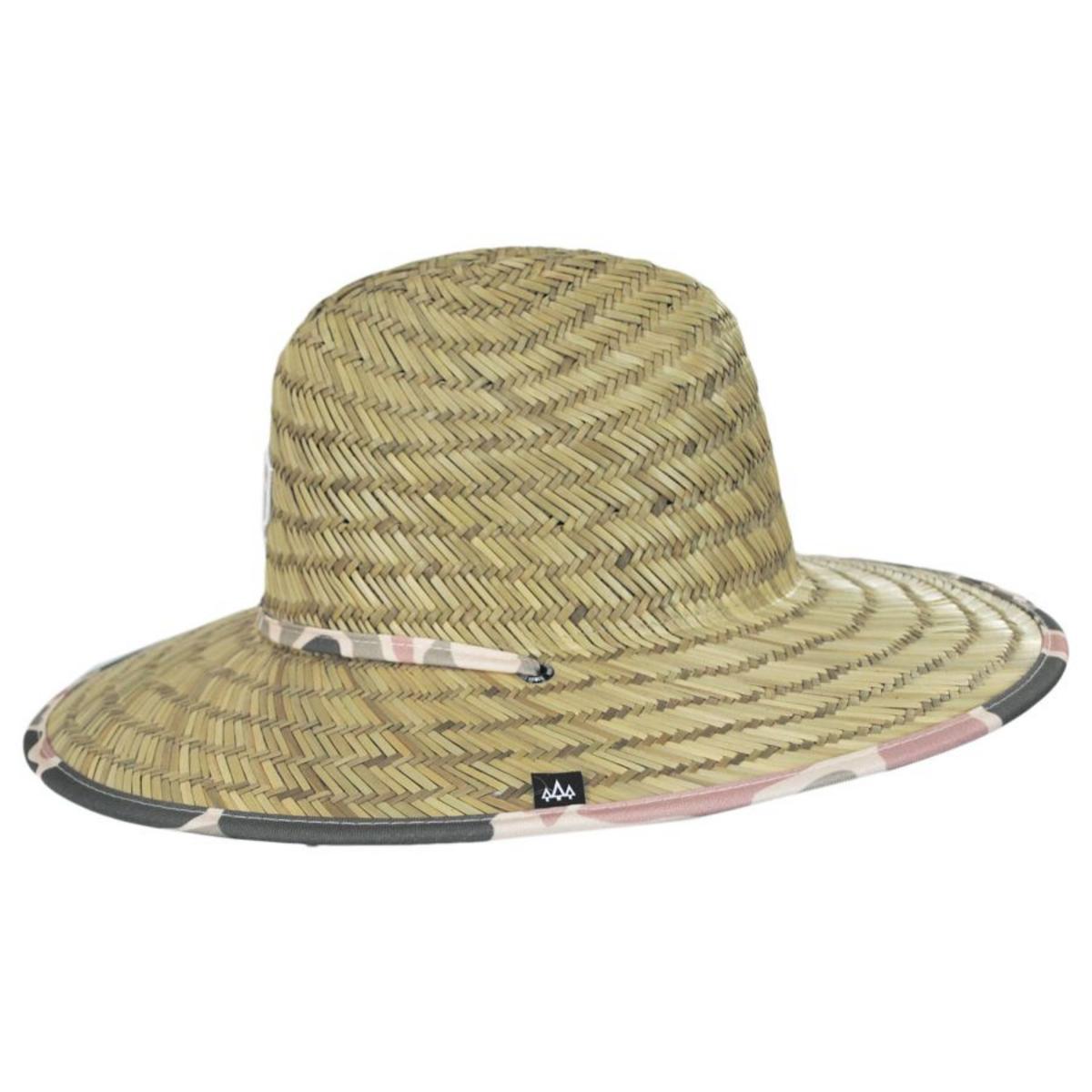 Kid's Willow Straw Lifeguard Hat