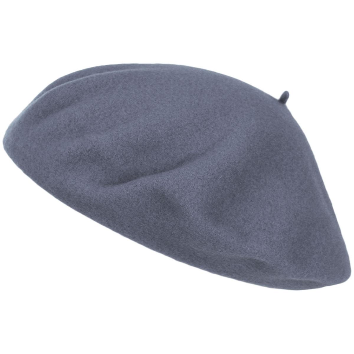 Parkhurst | Classic Wool Beret | 151124 | lead | NICKEL GREY