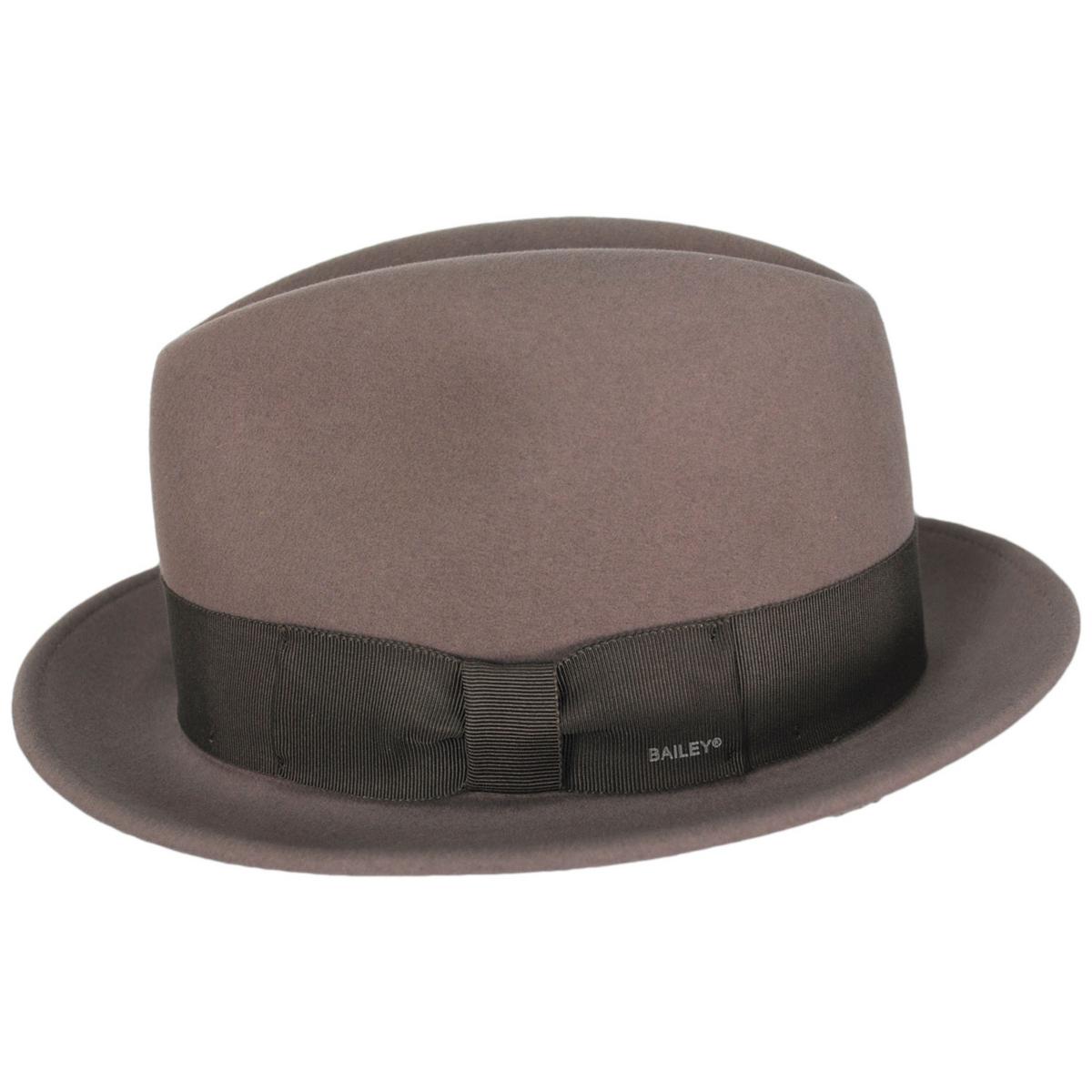 Bailey 1922 | Bogan Elite Wool Felt Fedora Hat - Classic | 130167 | profile | ALMOND