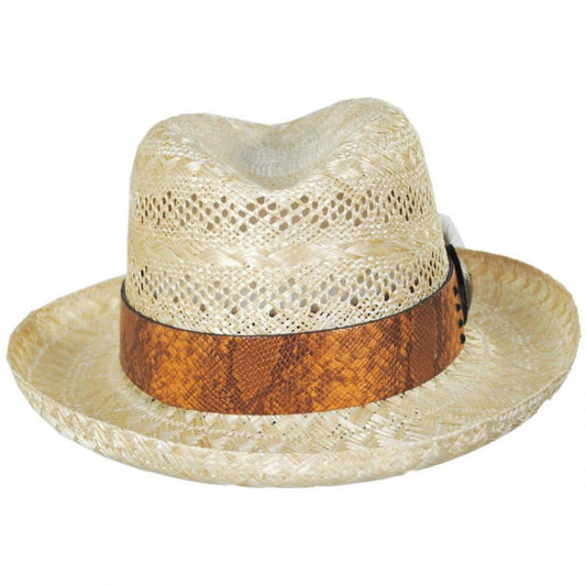 Renegade | Shade Sisal Straw Homburg Hat | 127723 | front | NATURAL