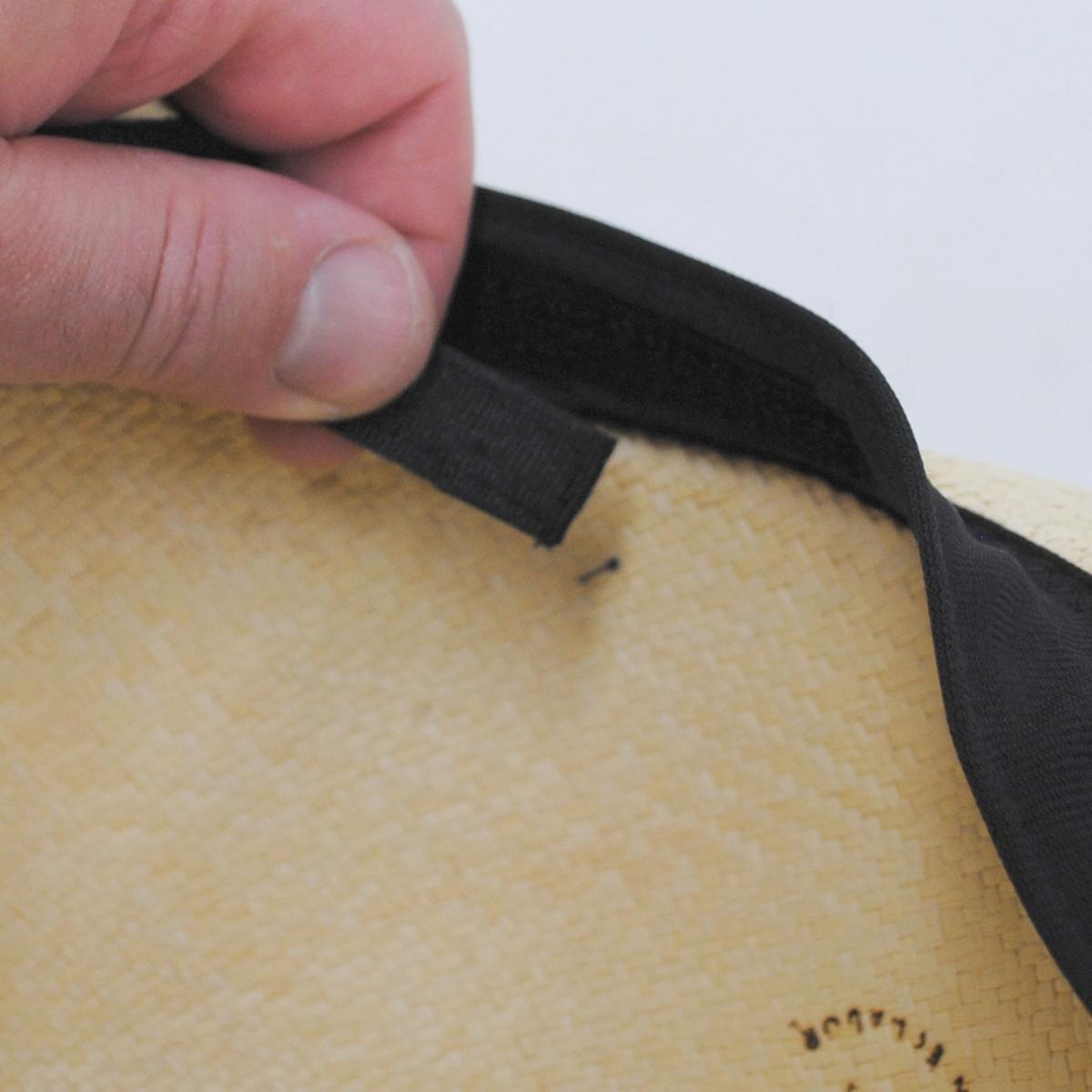 Jaxon Hats | Habana Cuenca Panama Straw Hat | 127105 | detailone | NATURAL