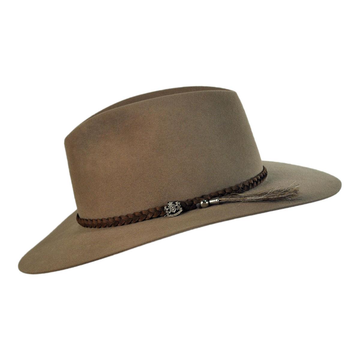 Biltmore | Crossroads 6X Fur Felt Western Hat | 130235 | profile | FAWN