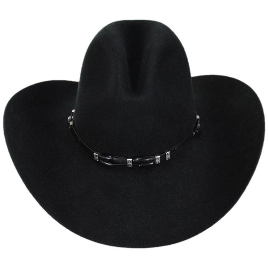 Resistol | Cisco Wool Felt Western Hat | 130648 | front | BLACK
