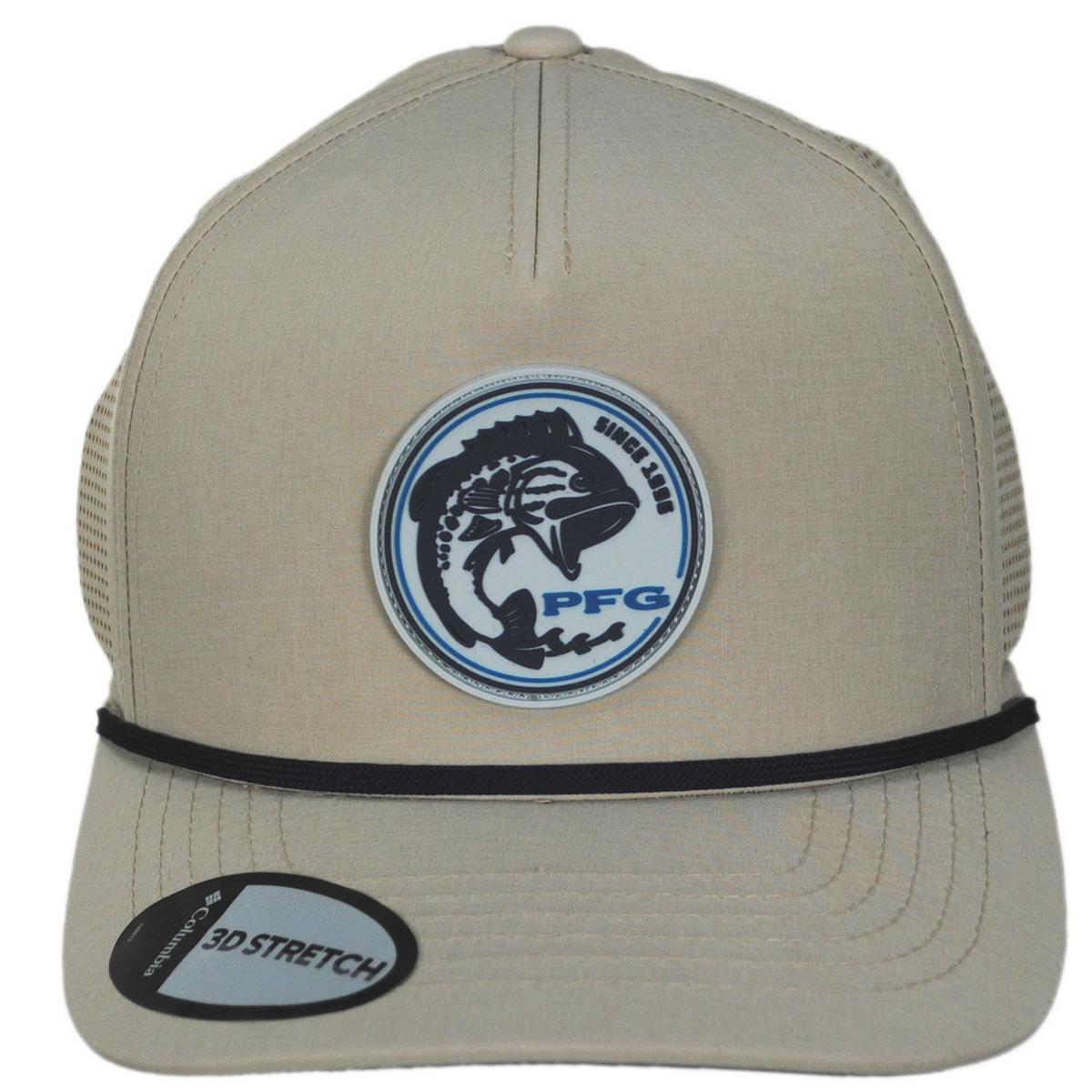 Columbia Sportswear | Tidal Pursuit 3D Stretch Snapback Baseball Cap | 400088 | front | ANCIENT FOSSIL