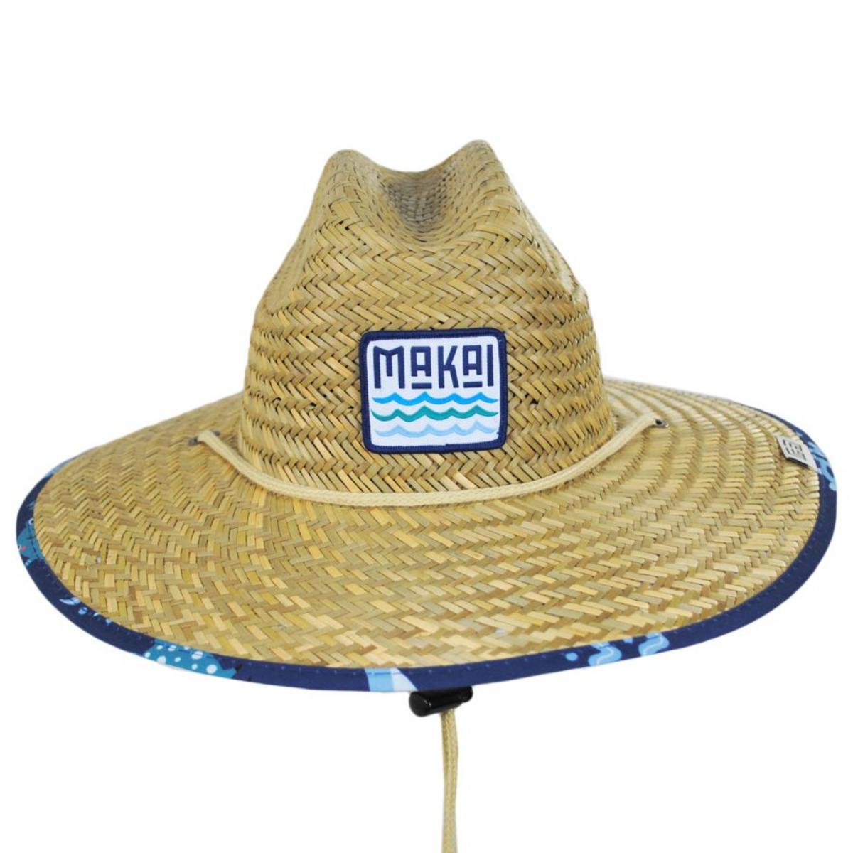 Kid's Under the Sea Rush Straw Lifeguard Hat