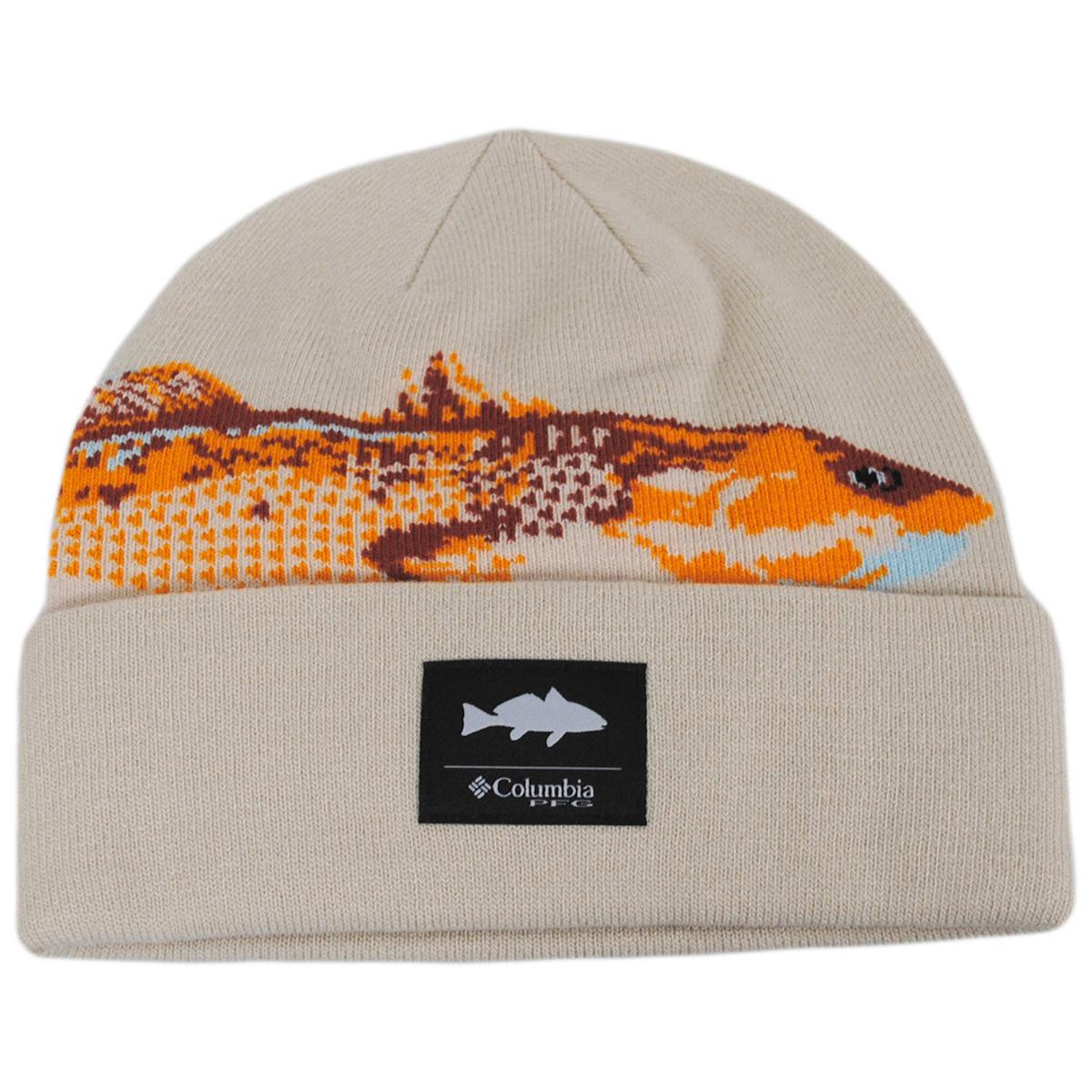 Columbia Sportswear | PFG Fall River Acrylic Knit Beanie Hat | 500747 | lead | ANCIENT FOSSIL