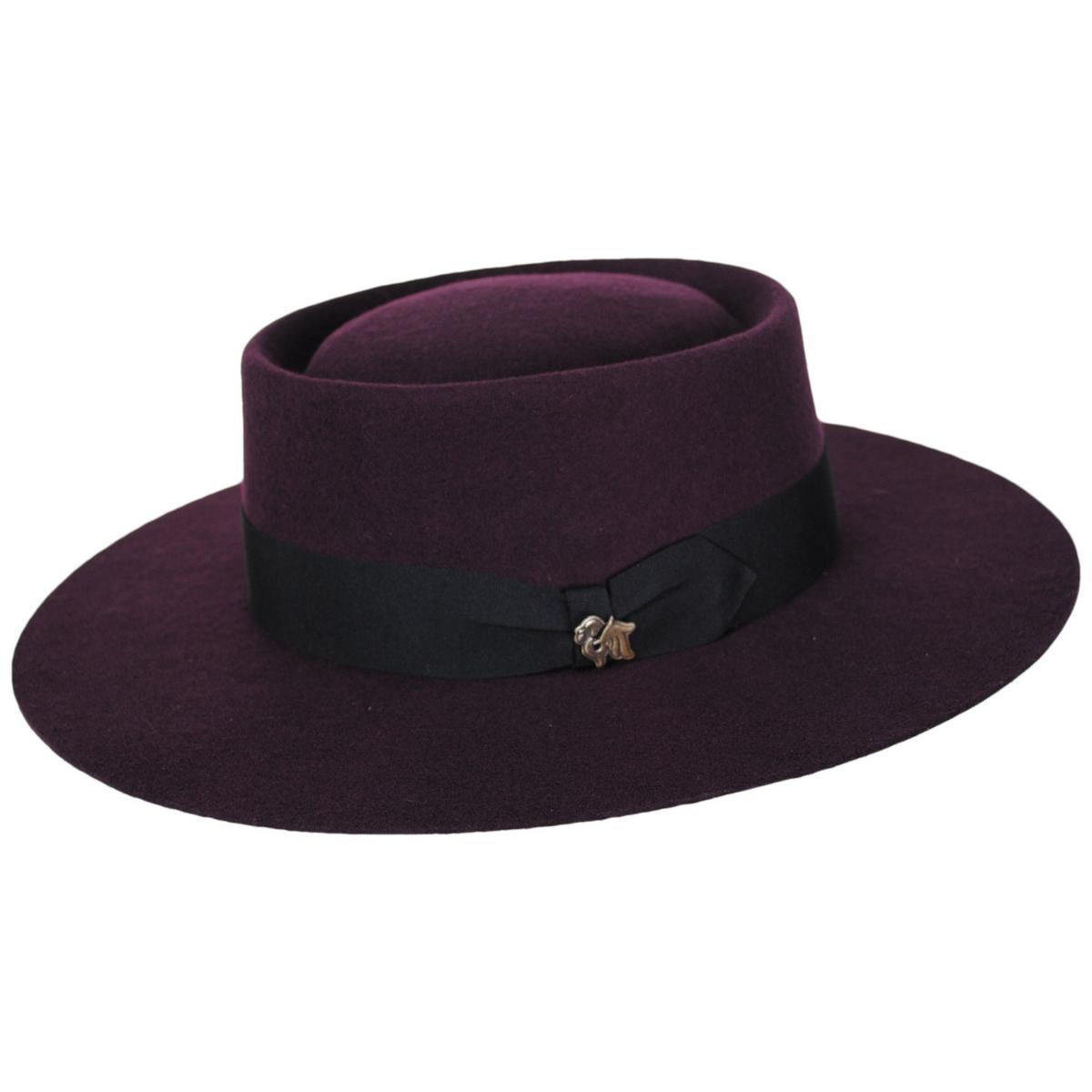 Bigalli | Navarra Wool Felt Gaucho Hat | 131438 | profile | BLACKBERRY