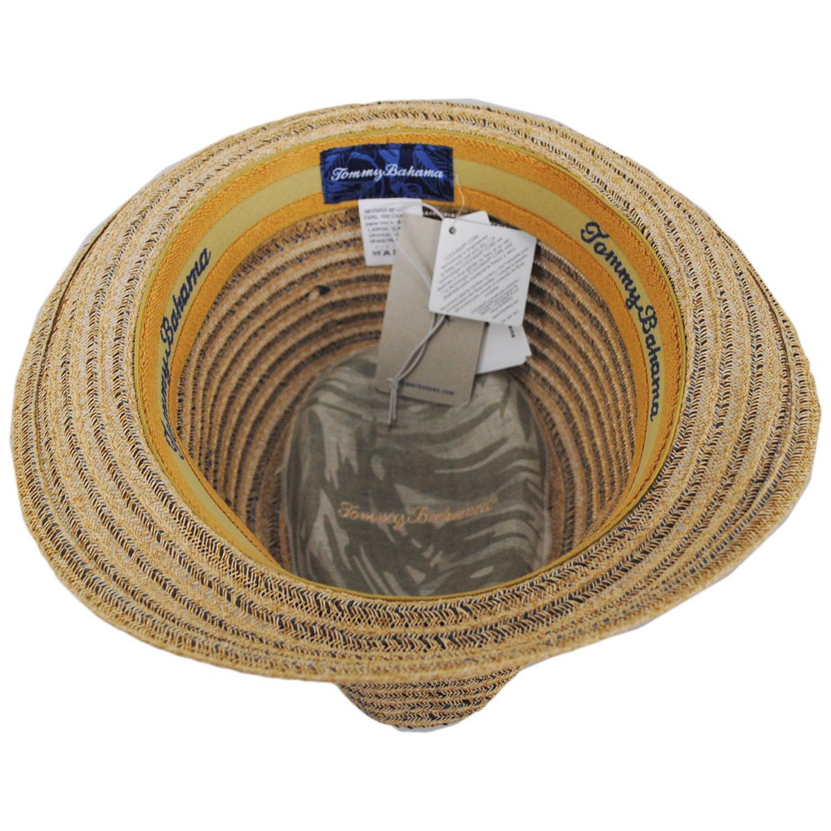Tommy Bahama | Nissi Toyo Braid Fedora Hat | 126099 | under | NATURAL