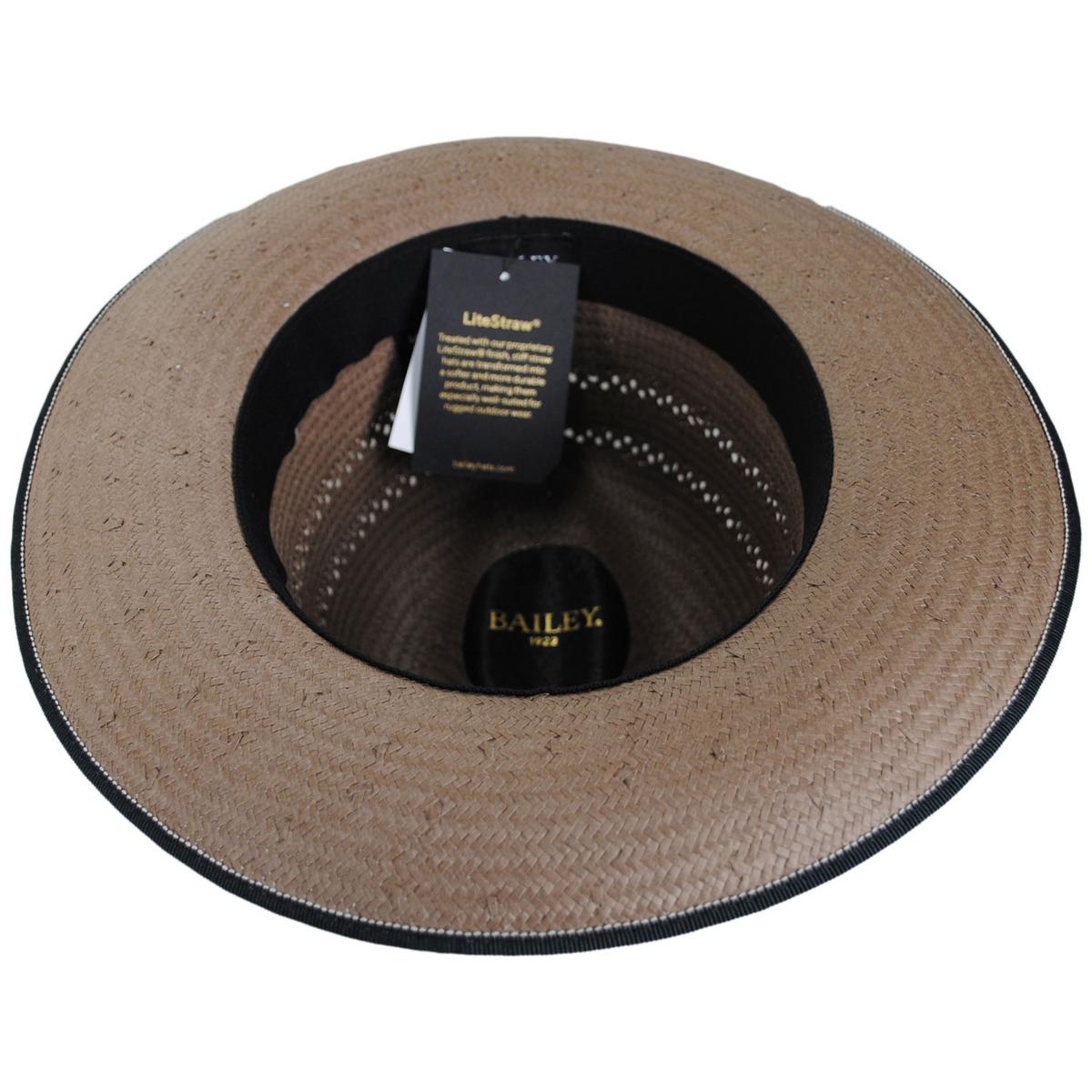 Bailey 1922 | Delmont Toyo LiteStraw Fedora Hat | 127925 | under | AMPHORA