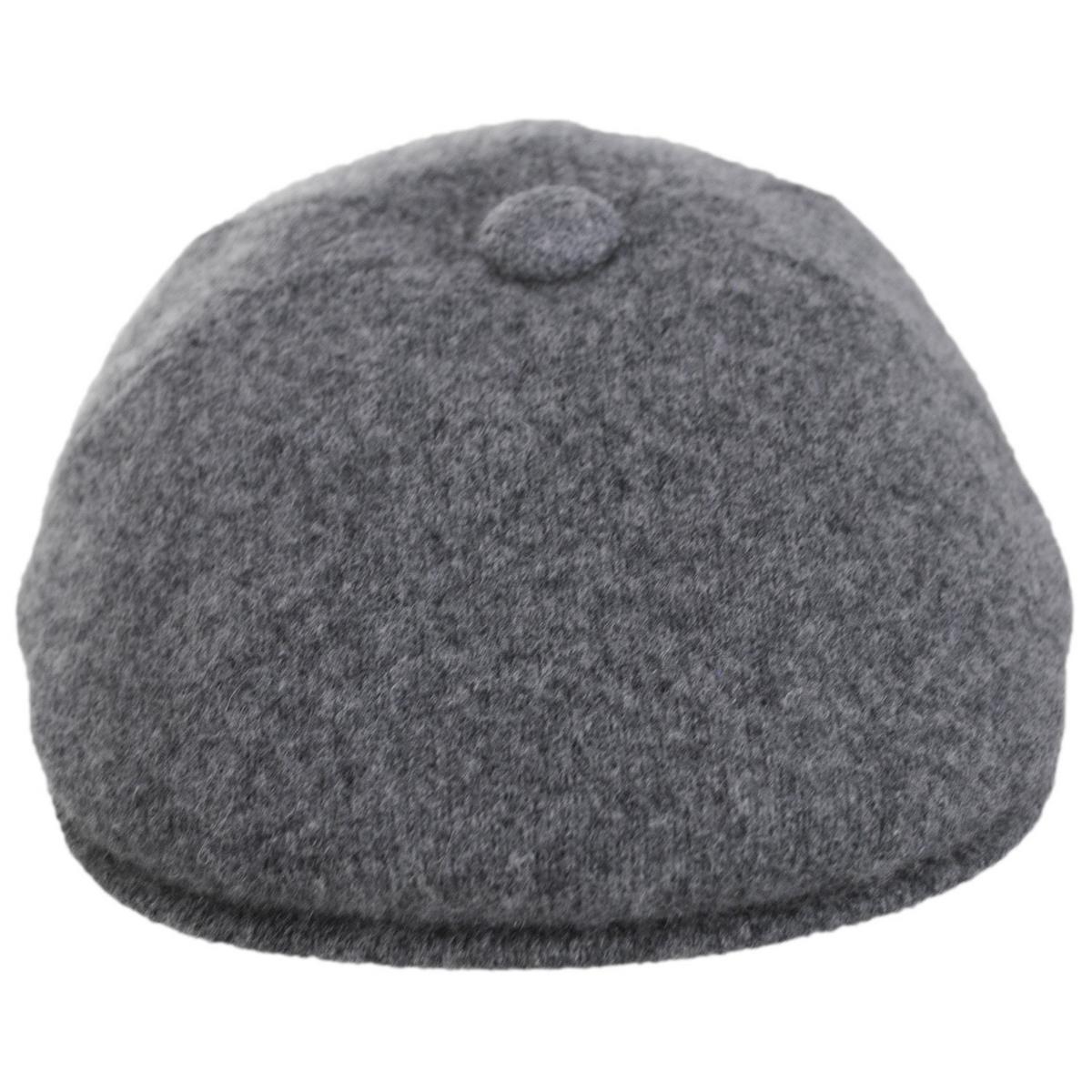 Kangol | Wool 575 Panel Flat Cap | 160837 | front | FLANNEL
