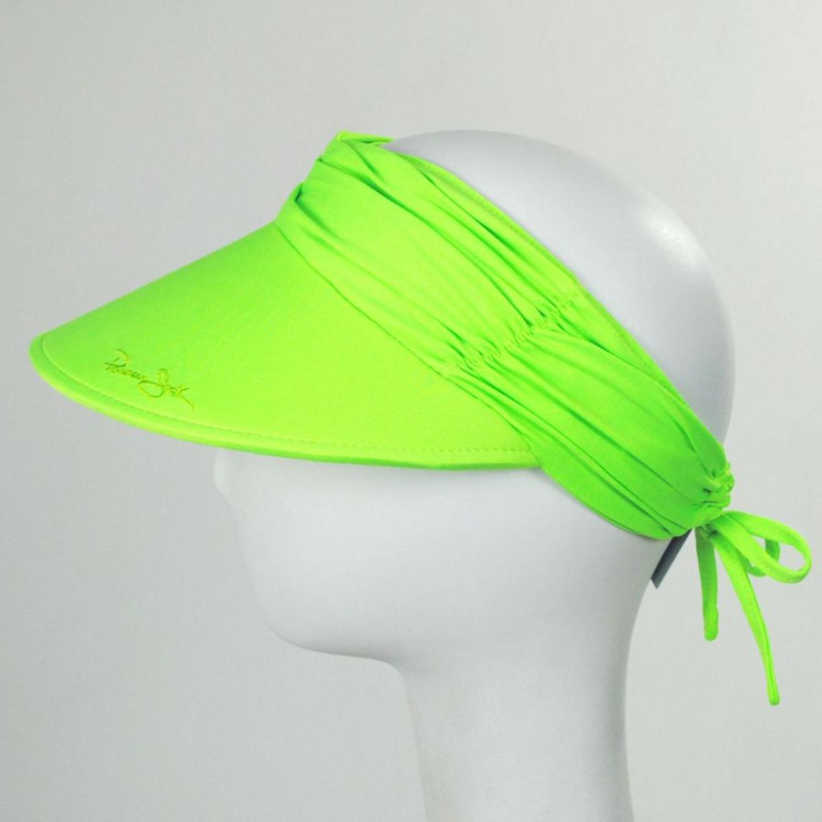 Panama Jack | Neon Pool Visor | 195078 | profile | GREEN