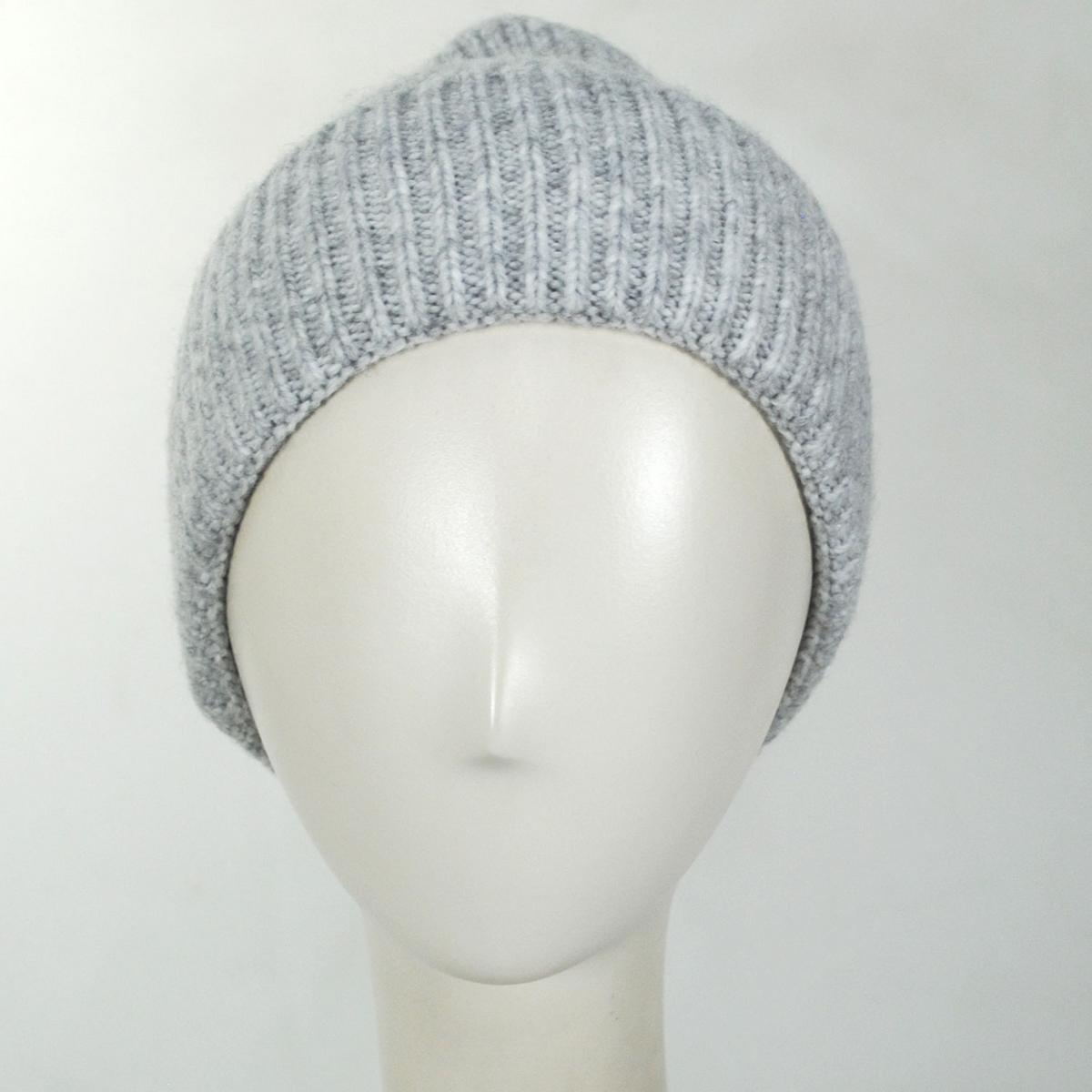 Scala | Kay Knit Beanie Hat | 500047 | front | GREY