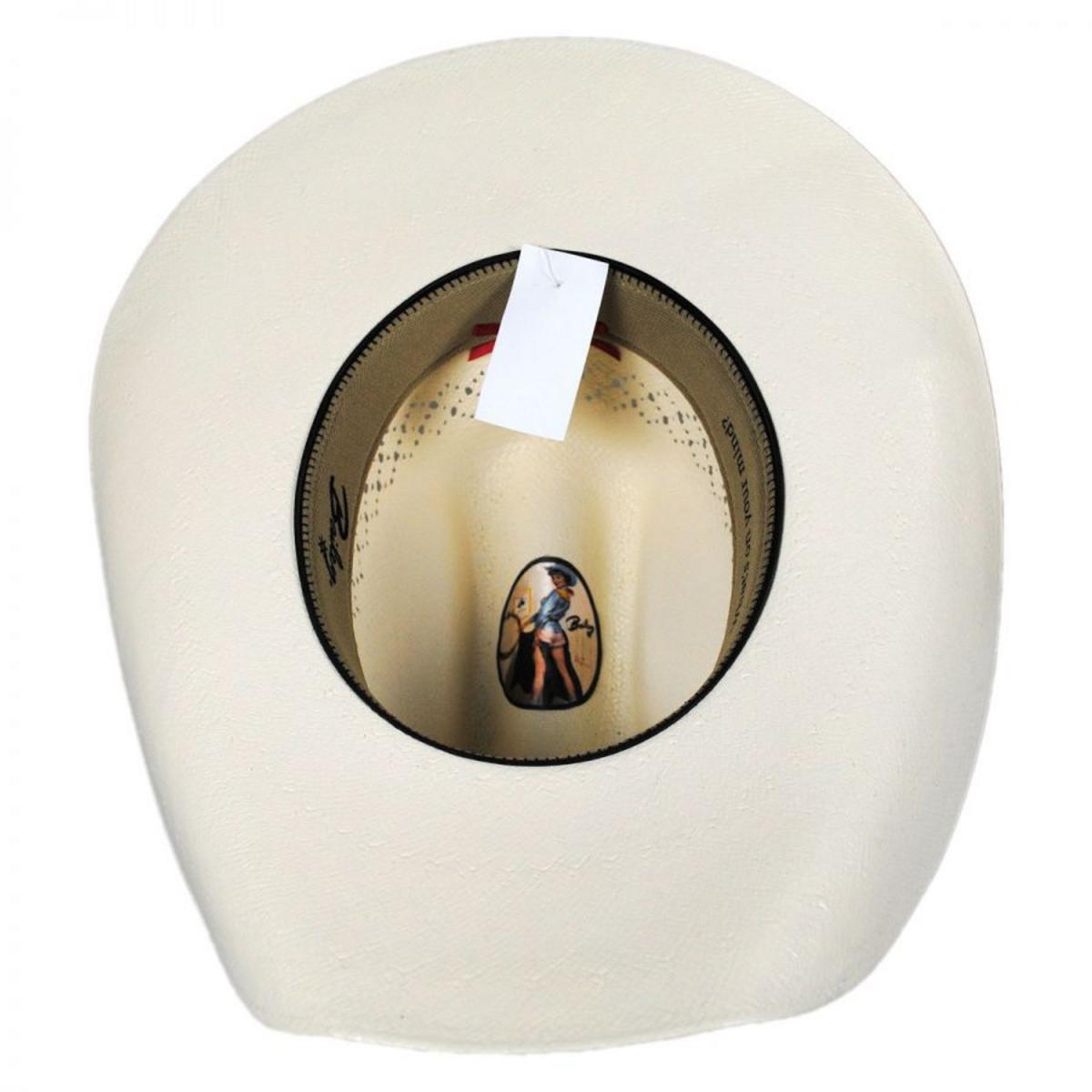 Bailey Western | Evers 10X Toyo Straw Western Hat | 127705 | under | IVORY