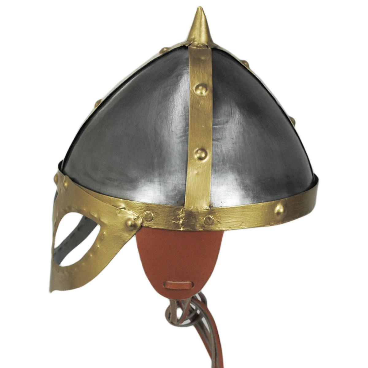 VikingHelmets.com | Viking Helmet with Spike and Mask | 190854 | profile | MULTI