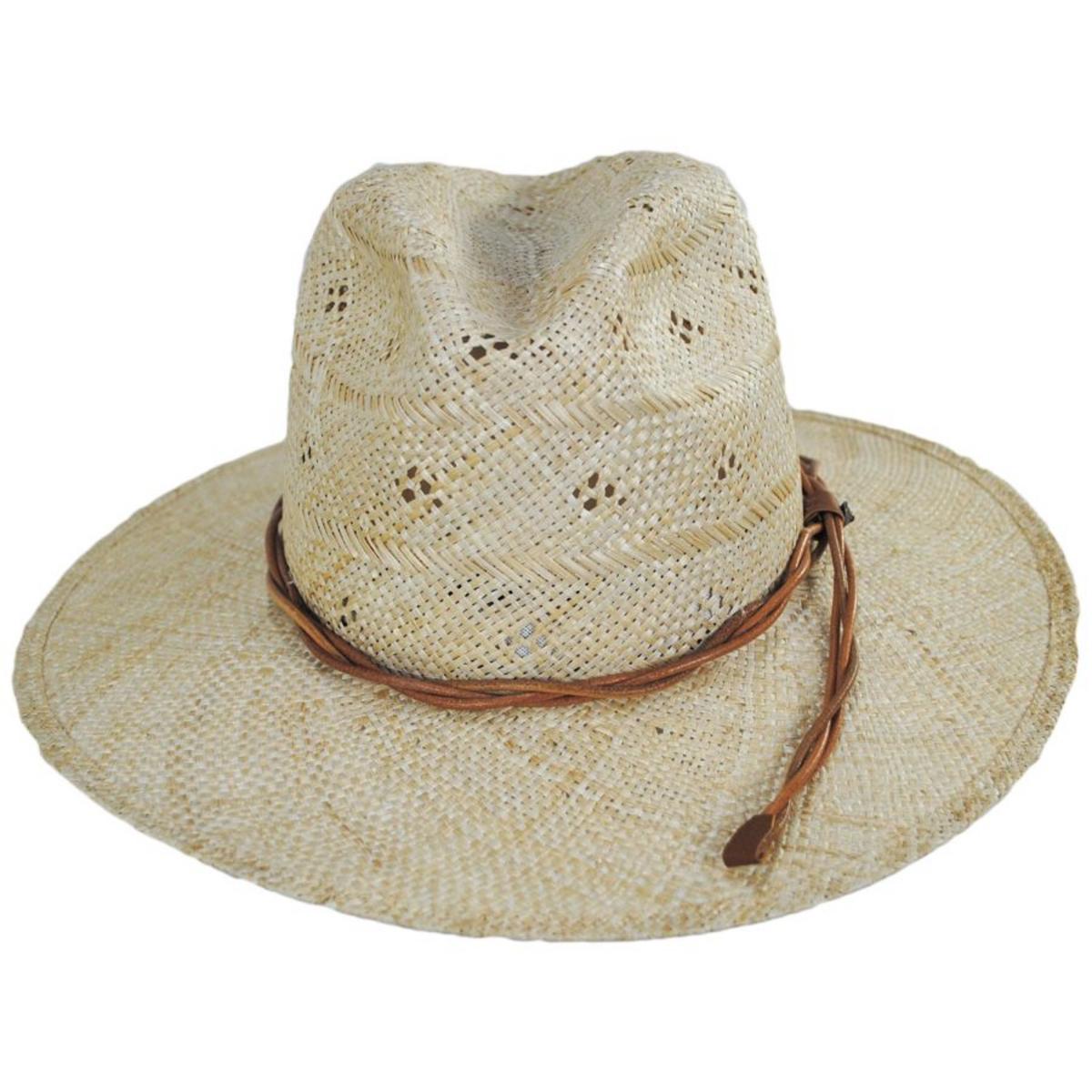 Renegade | Florin Sisal Straw Fedora Hat | 127747 | front | NATURAL