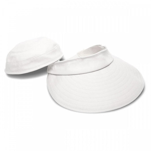 Physician Endorsed | Naples Convertible Facesaver Visor | 197501 | front | WHITE