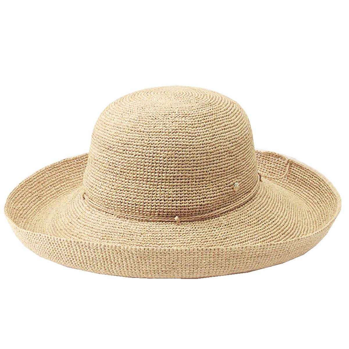 Helen Kaminski | Provence 12 Raffia Straw Sun Hat | 120810 | front | NATURAL