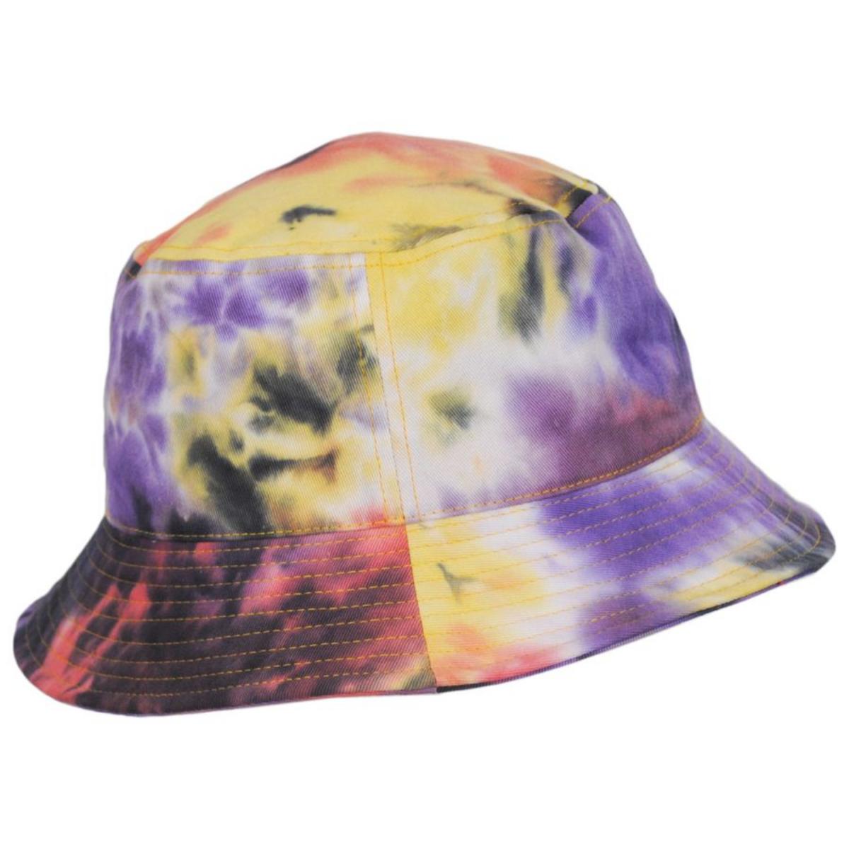 Kangol | Tie Dye Cotton Bucket Hat - Galaxy | 185791SS24 | profile | GALAXY