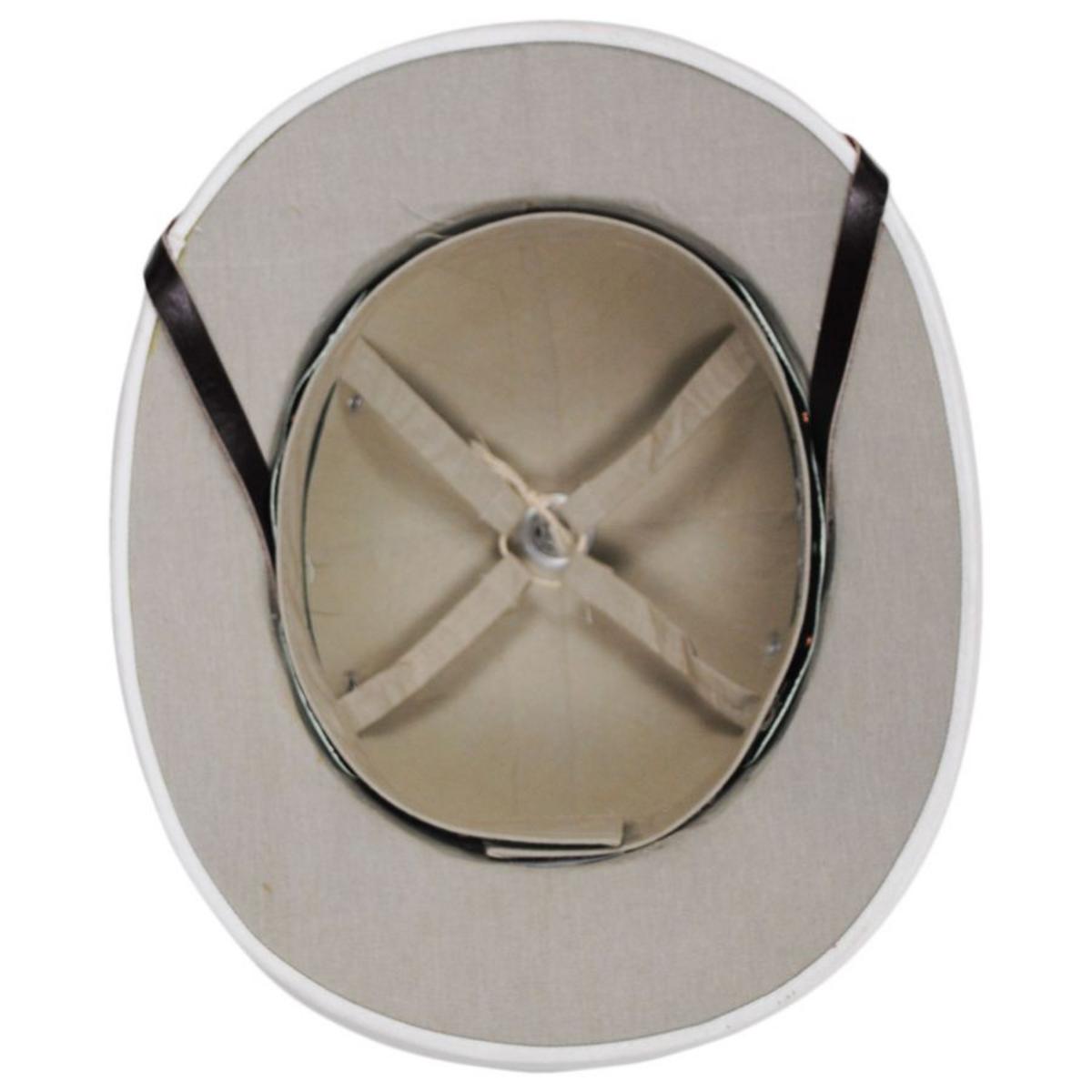 Village Hat Shop | Indian Pith Helmet | 155805 | under | WHITE