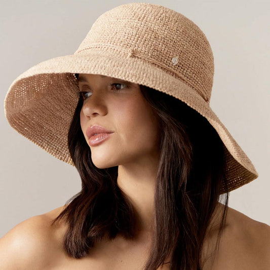Helen Kaminski | Provence 12 Raffia Straw Sun Hat | 120810 | lsfone | NATURAL
