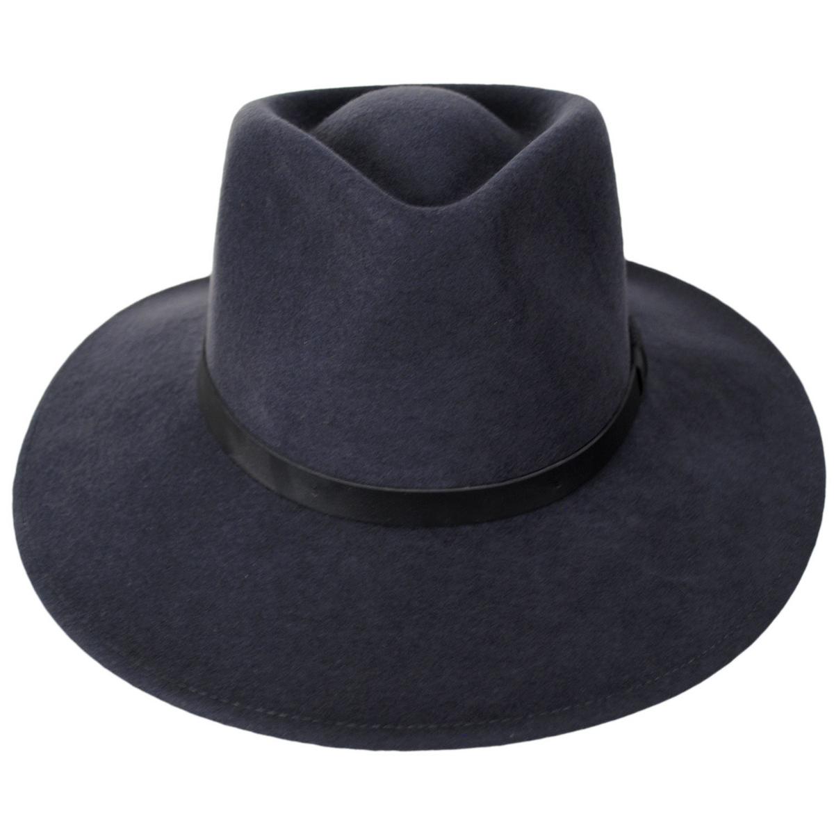 Bigalli | Australian Wool Felt Outback Hat | 131419 | front | DARK GREY