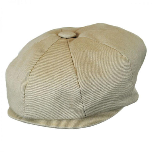 Jaxon Hats | Baby Cotton Newsboy Cap | 512108 | lead | BEIGE