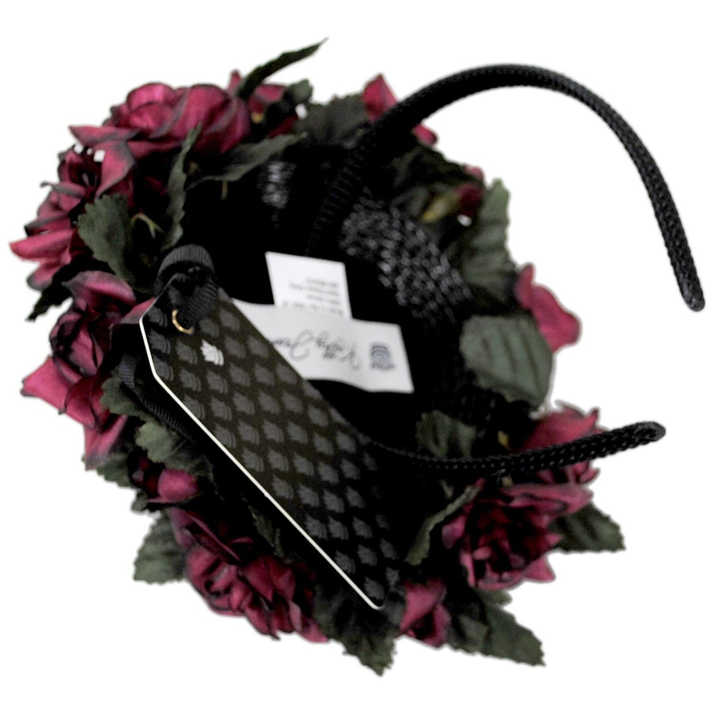 Kathy Jeanne | Rose Bouquet Fascinator | 122461 | under | WINE