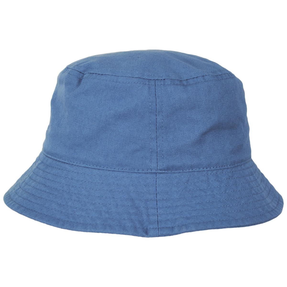 Kangol | Washed Cotton Bucket Hat - Spring Collection | 185701SS | profile | DENIM BLUE