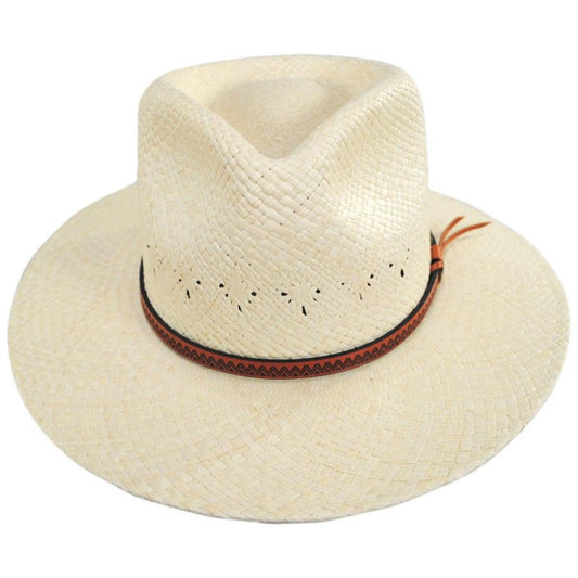 Bailey 1922 | Horan Panama Straw Fedora Hat | 127732 | front | NATURAL