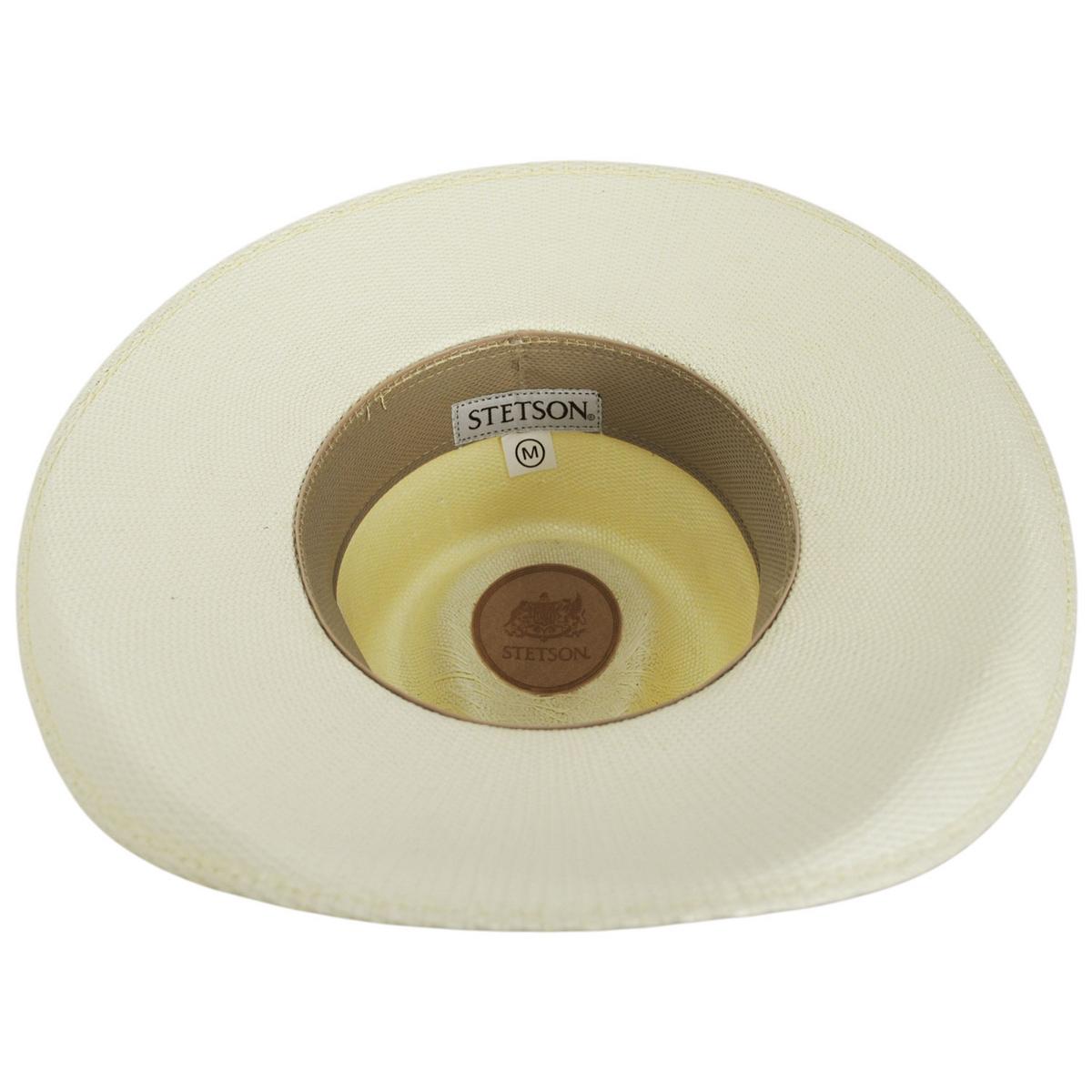 Stetson | Bighorn Bangora Straw Outback Hat | 127061 | under | NATURAL