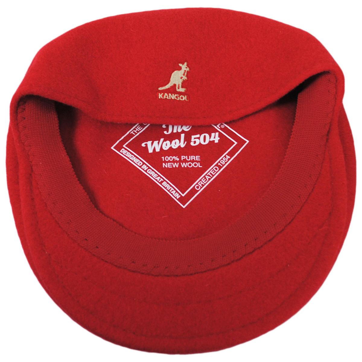 Kangol | Wool 504 Ivy Cap | 160800 | under | RED