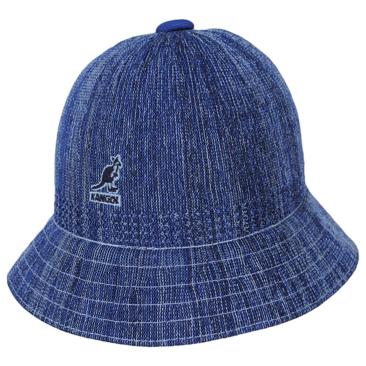 Kangol | Cloud Burst Ventair Casual Bucket Hat | 185811 | lead | DENIM GRADIENT