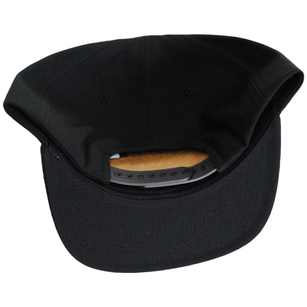 BRIXTON HATS | Roller MP Snapback Baseball Cap | 201855 | under | BLACK