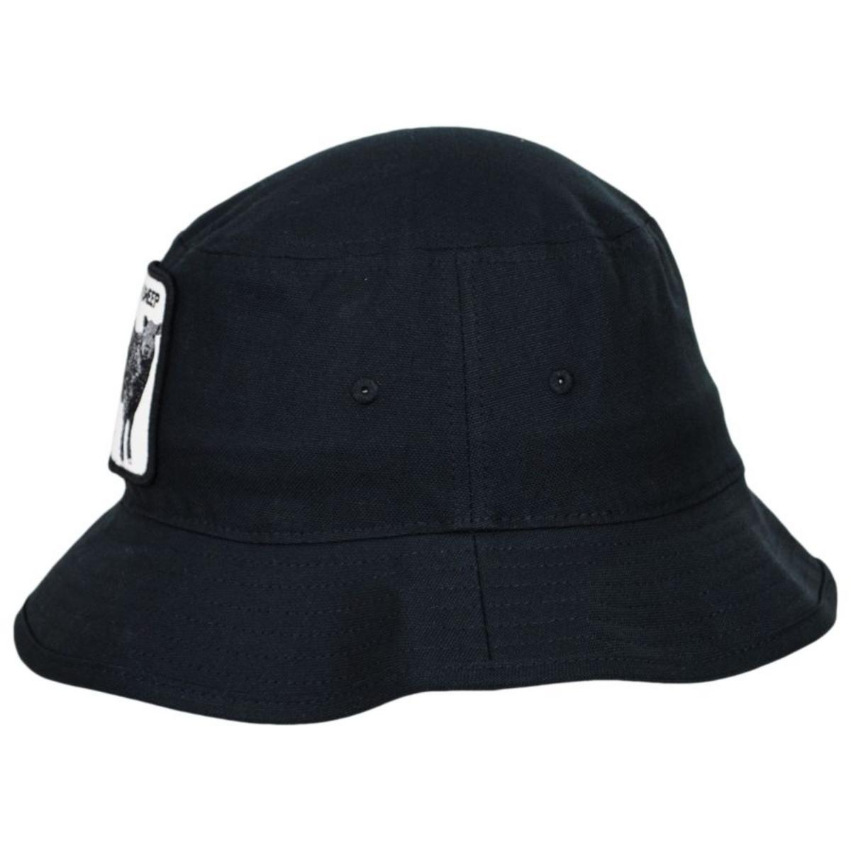 Goorin Bros | Black Sheep Bucket Hat | 187507 | profile | BLACK