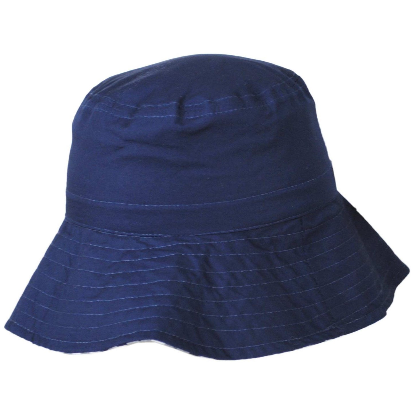 Physician Endorsed | Gingham Cotton Reversible Bucket Hat | 102648 | under | NAVY