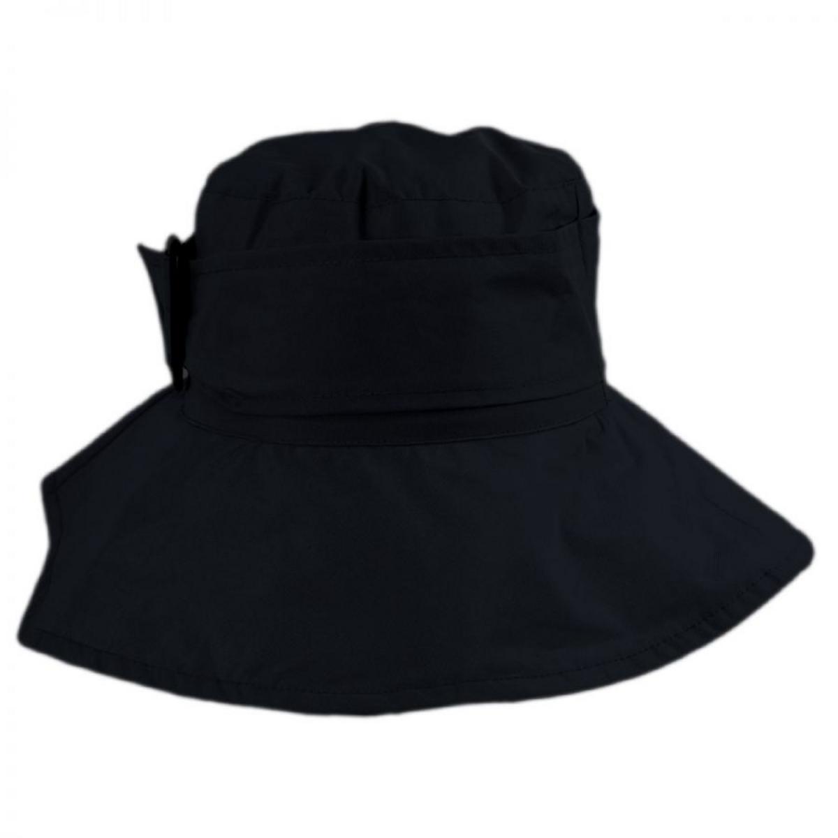 Jeanne Simmons - Buckle Rain Bucket Hat - 10028352 - BLACK