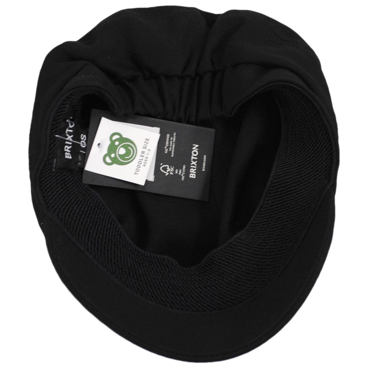 BRIXTON HATS | Toddlers' Lil Cotton Fiddler Cap | 510205 | under | BLACK