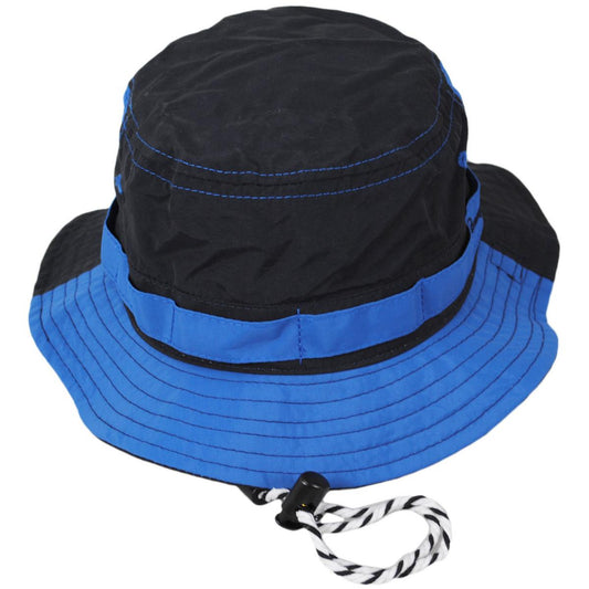 Panama Jack | Kid's Copper Nylon Boonie Hat | 508205 | front | NAVY