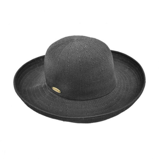 Scala | Knit Roller Hat | 106412 | lead | BLACK