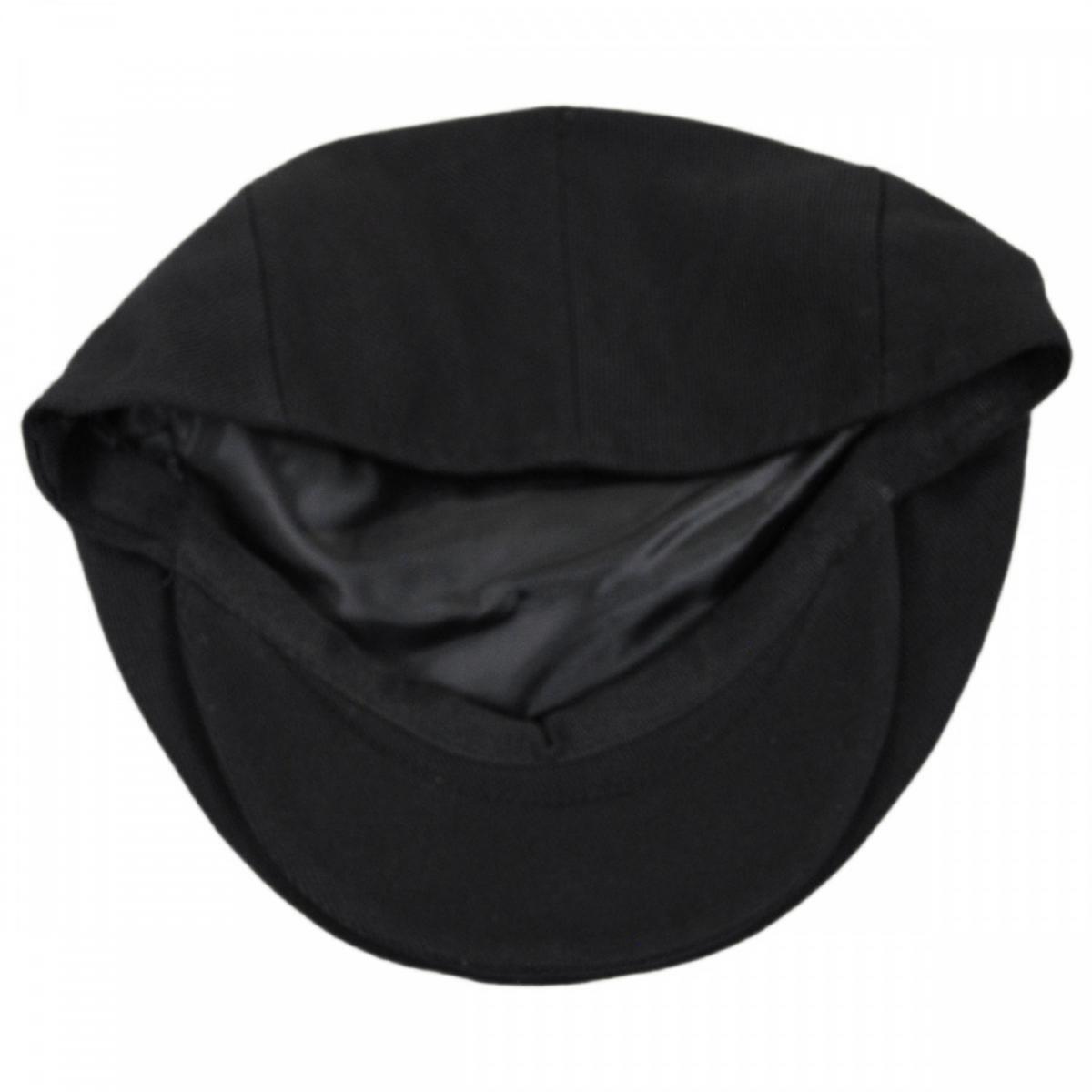 Jaxon Hats | Classic Cotton Ivy Cap | 167740 | under | BLACK
