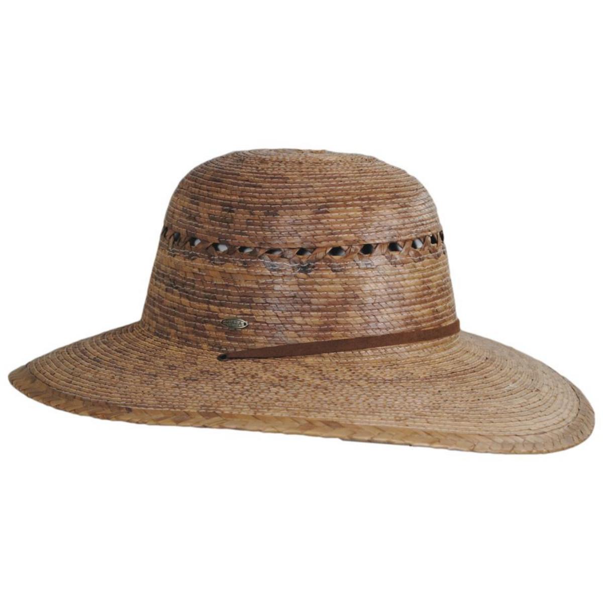 Synnove Palm Leaf Straw Sun Hat