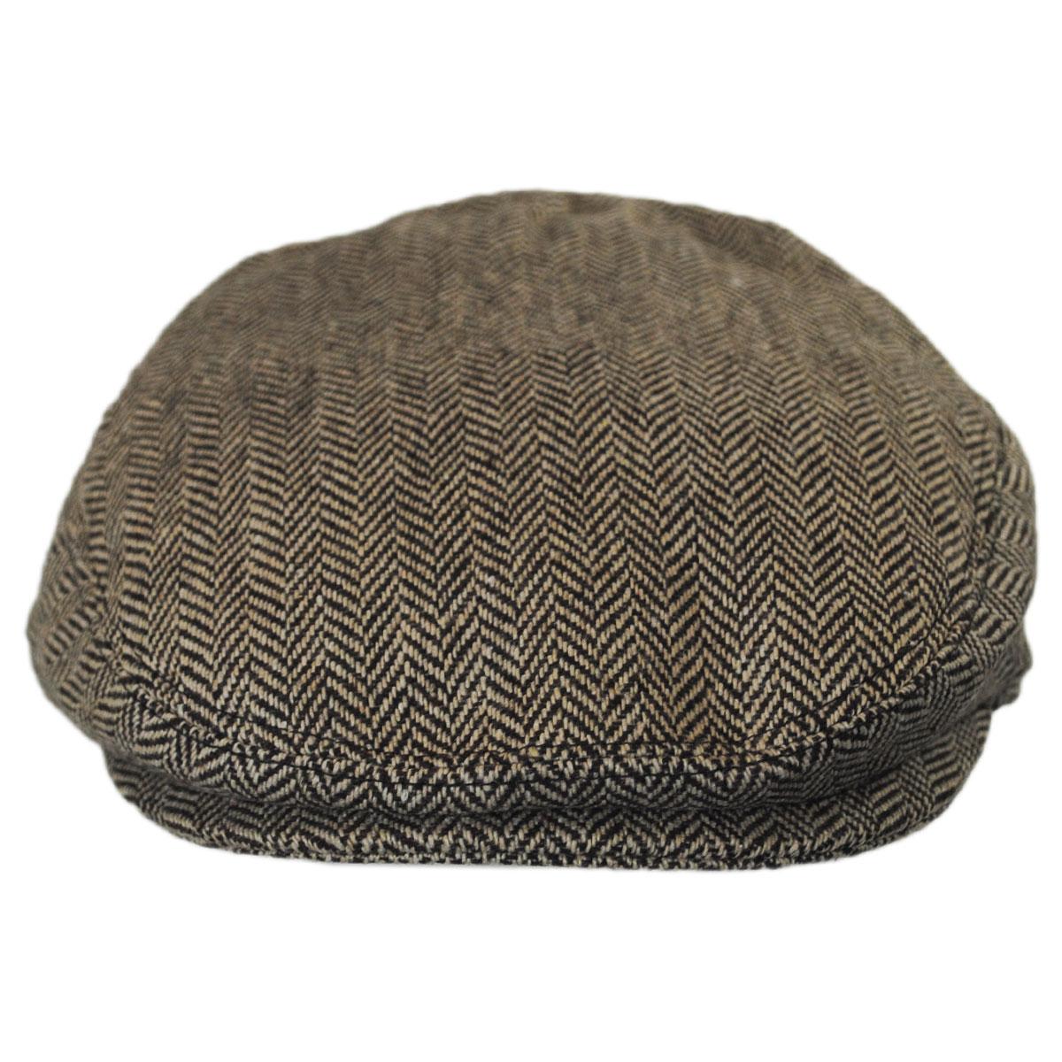 Wholesale Kid's Herringbone Wool Blend Ivy Cap B2B Pre-Pack