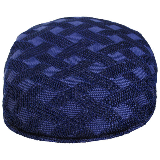 Kangol | Cross Weave 504 Ivy Cap | 160838 | front | HAZY INDIGO