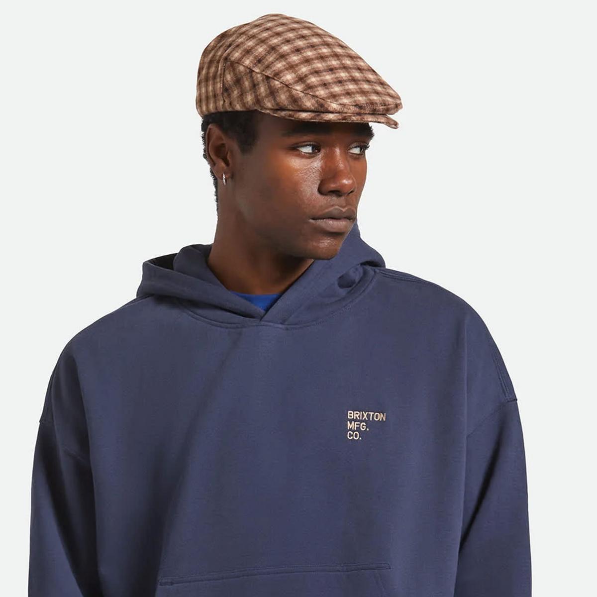 BRIXTON HATS | Hooligan Plaid Ivy Cap | 161574 | lsmone | SAND/BROWN