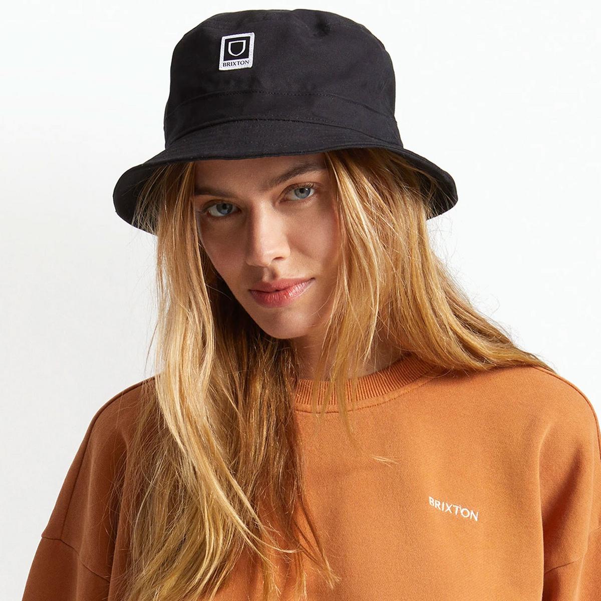 BRIXTON HATS | Beta Cotton Packable Bucket Hat - Standard Colors | 185525 | lsfone | BLACK