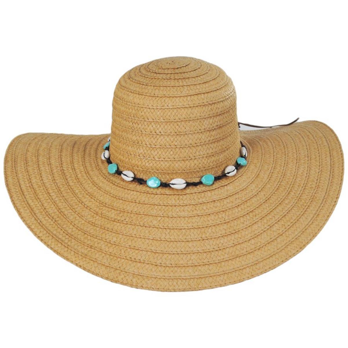 Cappelli | Dover Toyo Braid Swinger Sun Hat | 101260 | front | TEA