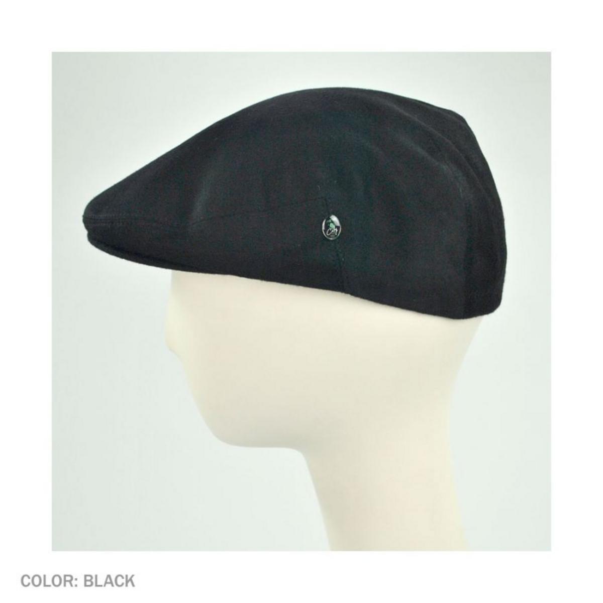 City Sport Caps | 100% Cashmere Ivy Cap | 177786 | profile | BLACK