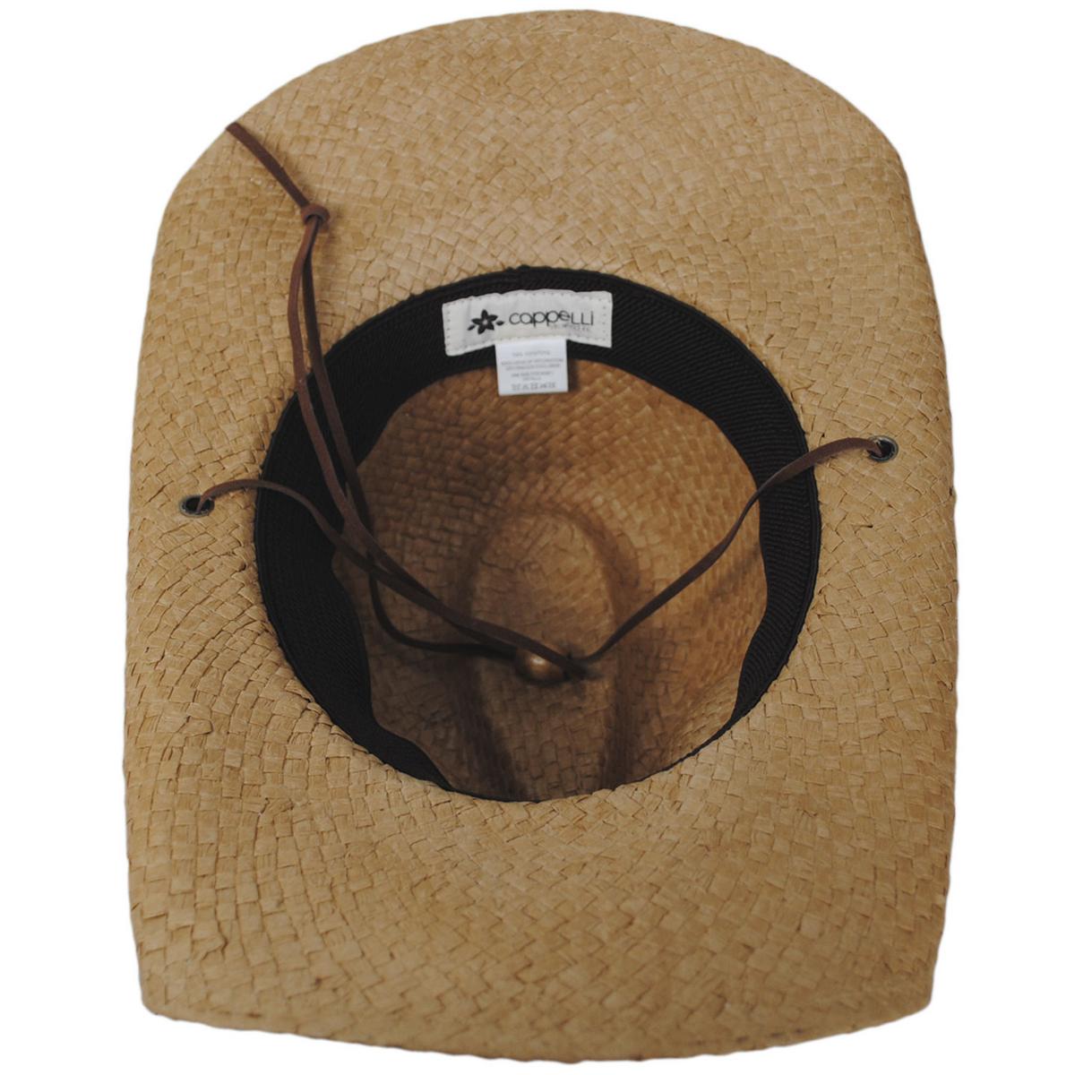 Cappelli | Hacienda Toyo Straw Outback Hat | 101284 | under | TEA