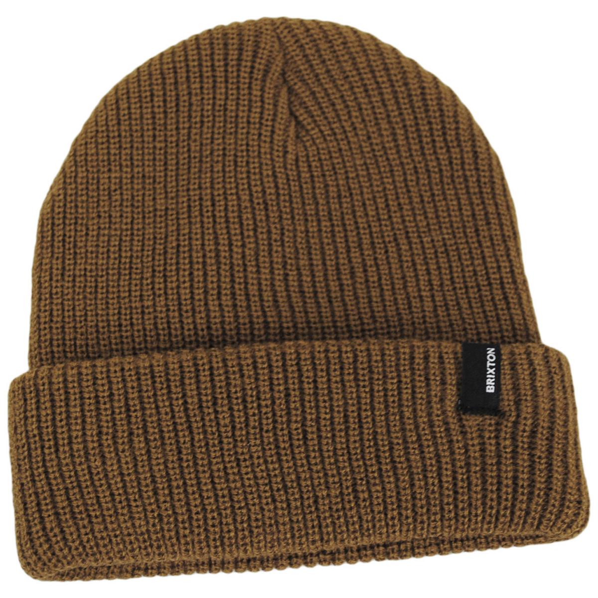 BRIXTON HATS | Heist Knit Beanie Hat | 502706 | lead | COPPER