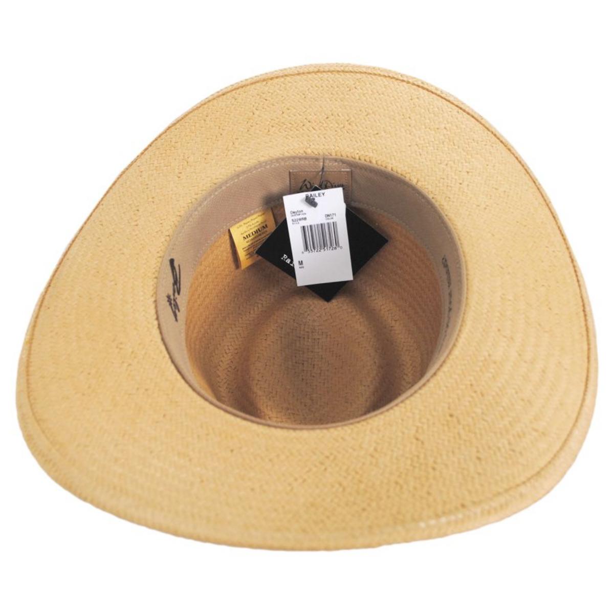 Bailey 1922 | Dayton Raindura Outback Hat | 127729 | profile | DARK NATURAL